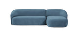 Juno 259 Velvet L-Shape Sofa