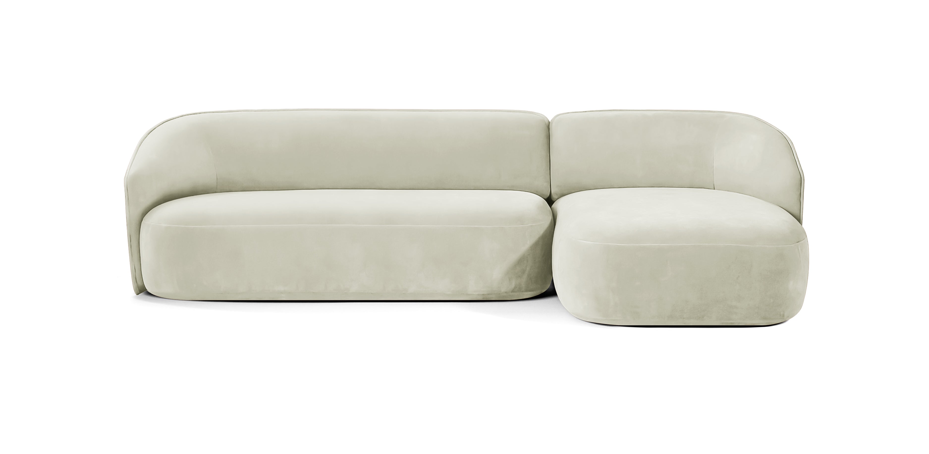 Juno 259 Velvet L-Shape Sofa