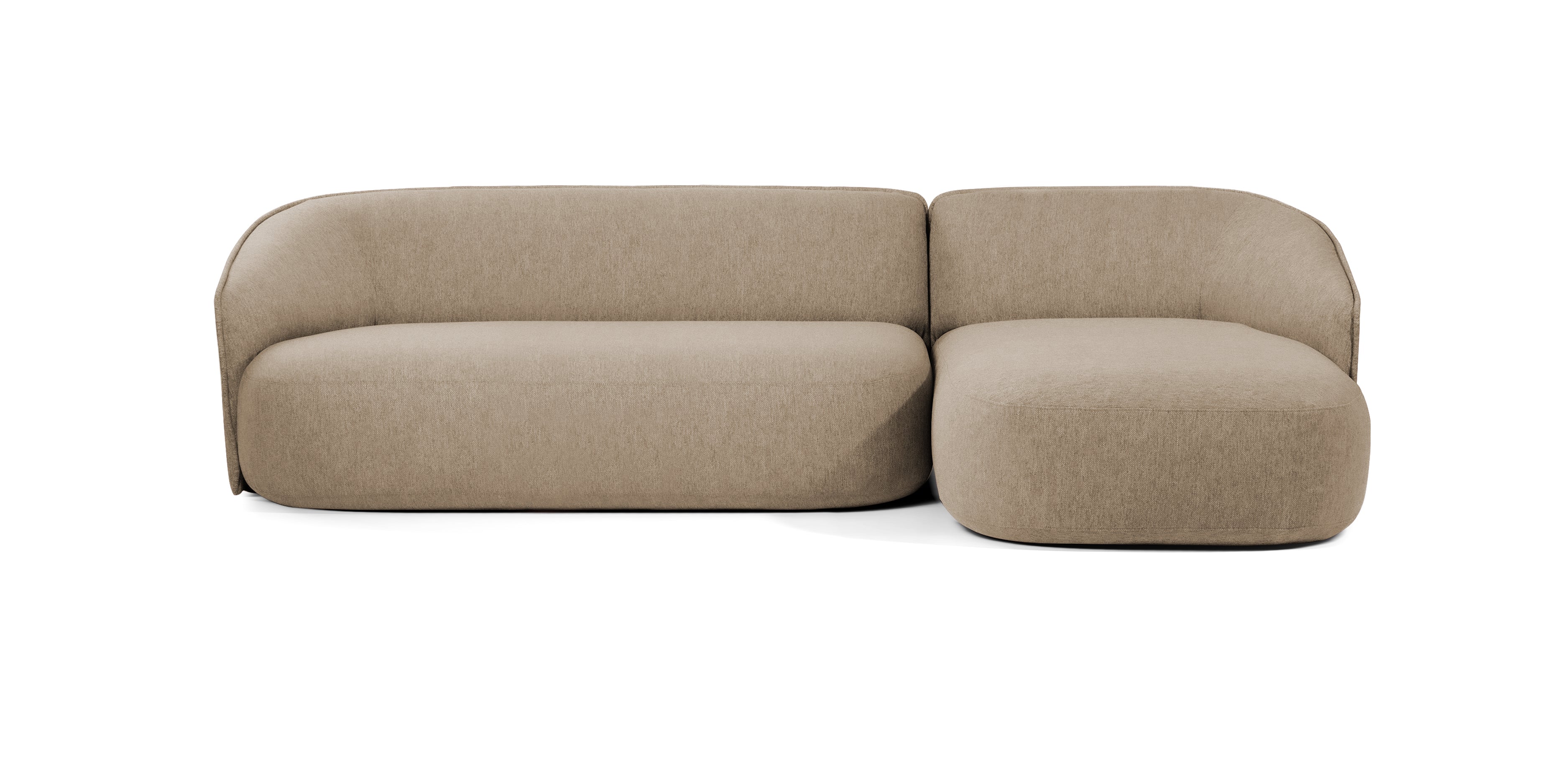 أريكة Juno 259 من الكتان على شكل حرف L