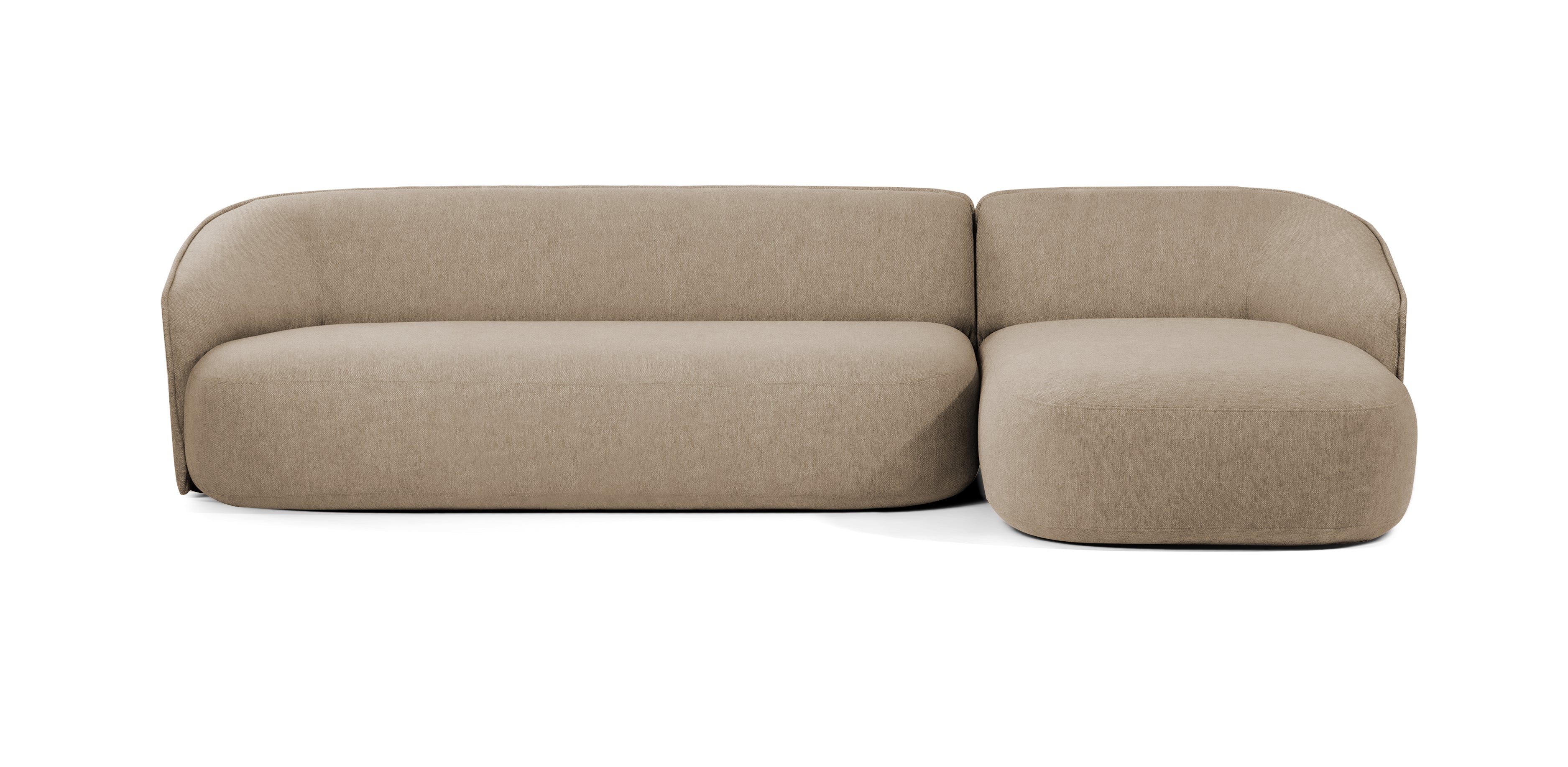 أريكة جونو 305 الكتانية على شكل حرف L