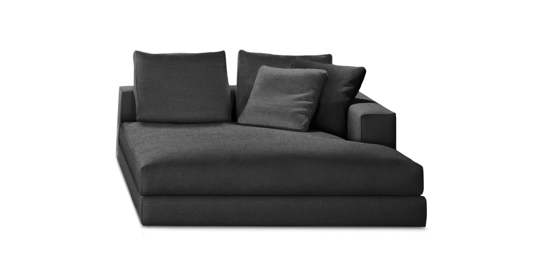 كرسي مانهاتن شيز لاونج من الكتان 160