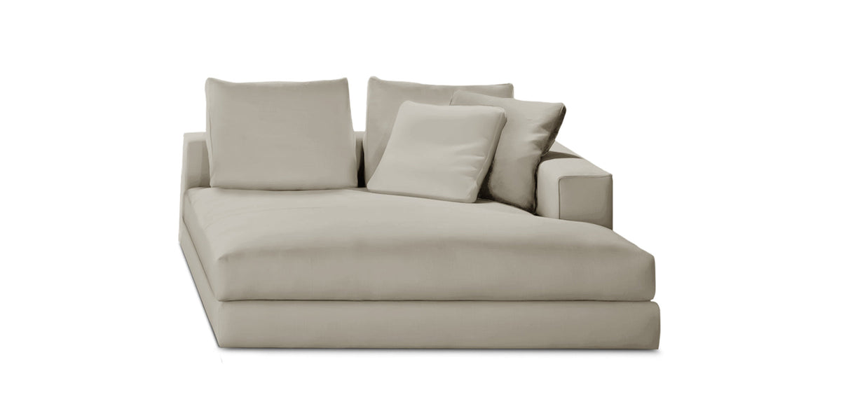 كرسي مانهاتن تشيز لونج مخملي 160