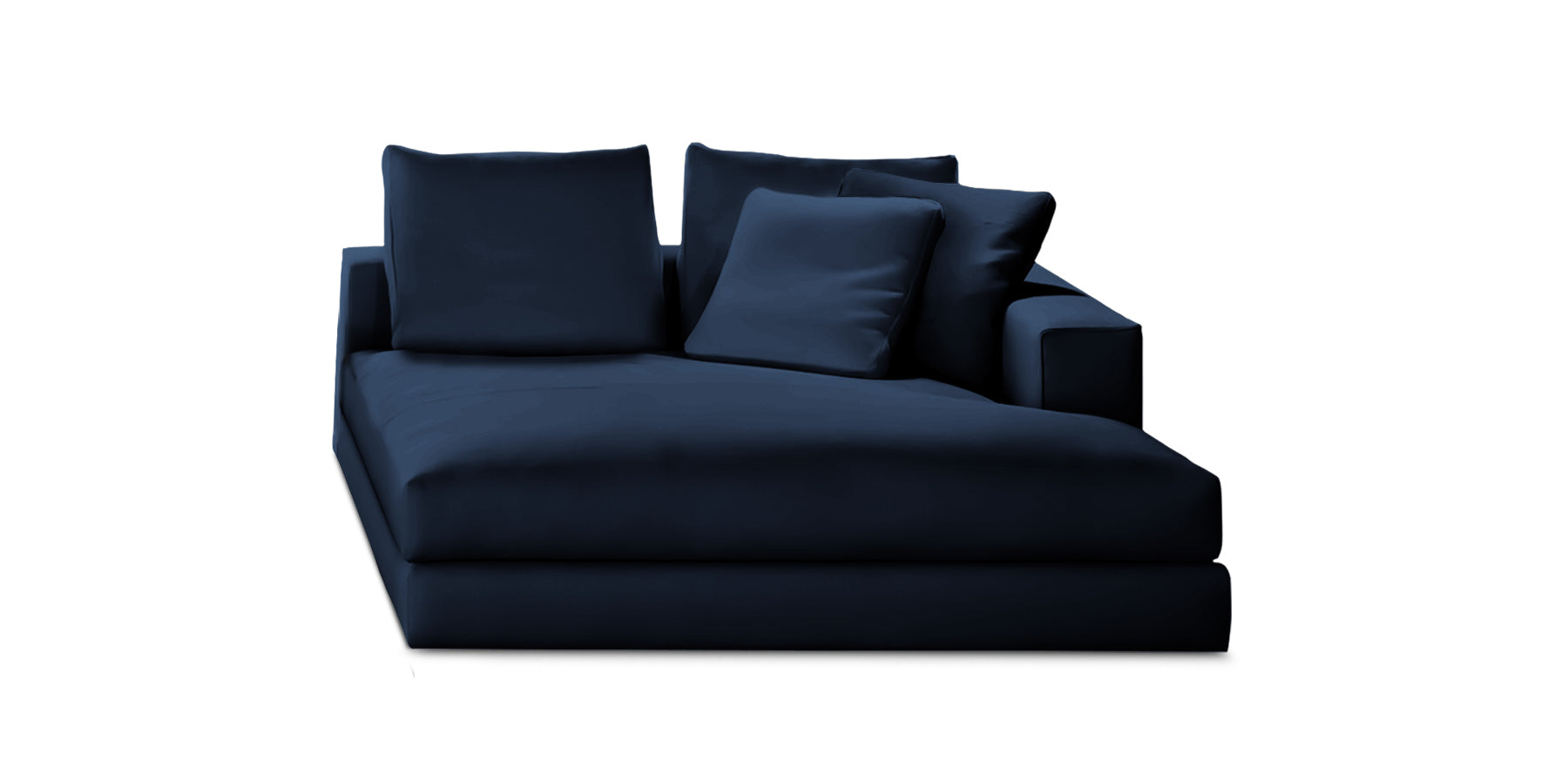 كرسي مانهاتن تشيز لونج مخملي 160