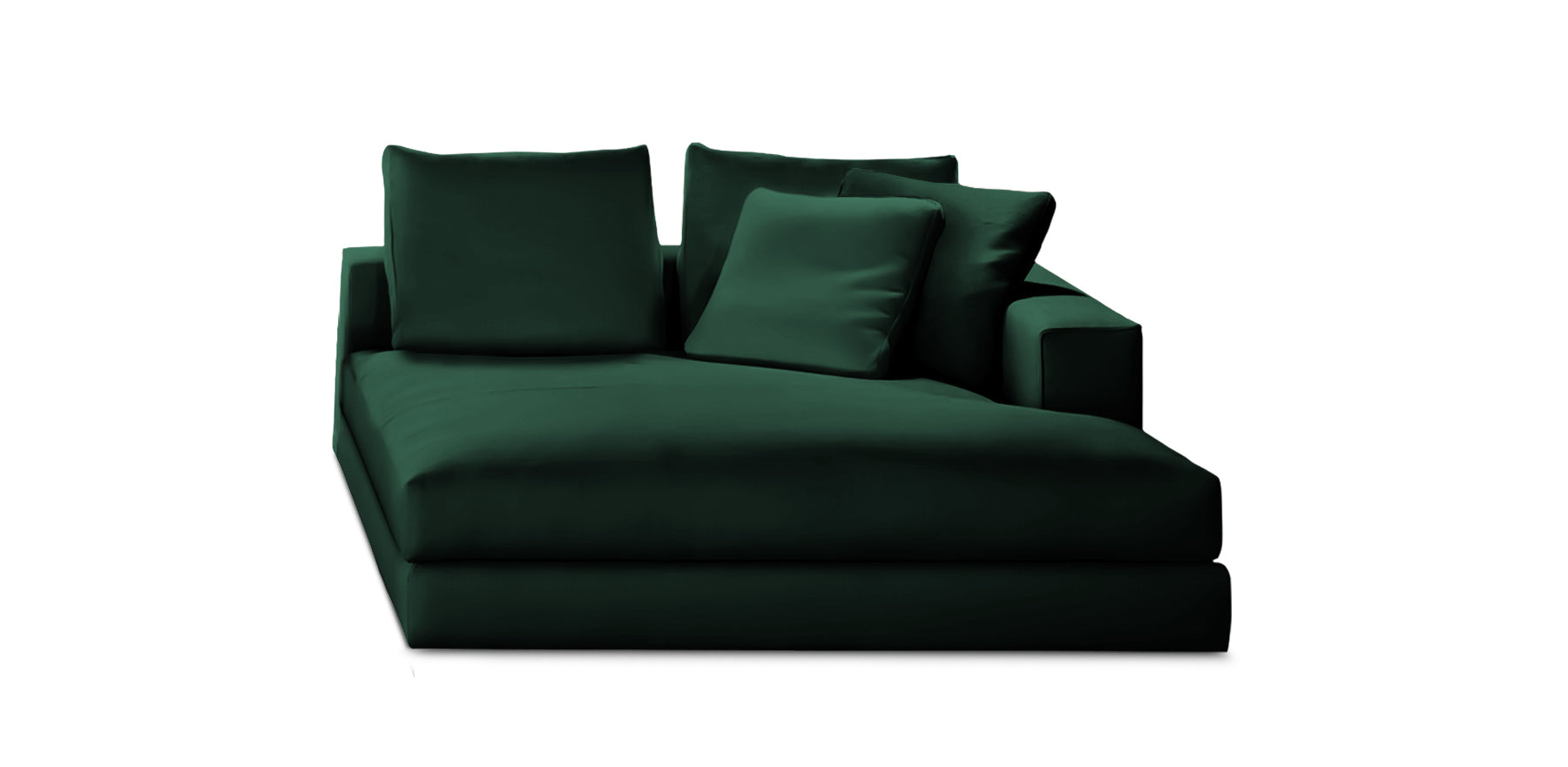 كرسي مانهاتن تشيز لونج مخملي 160