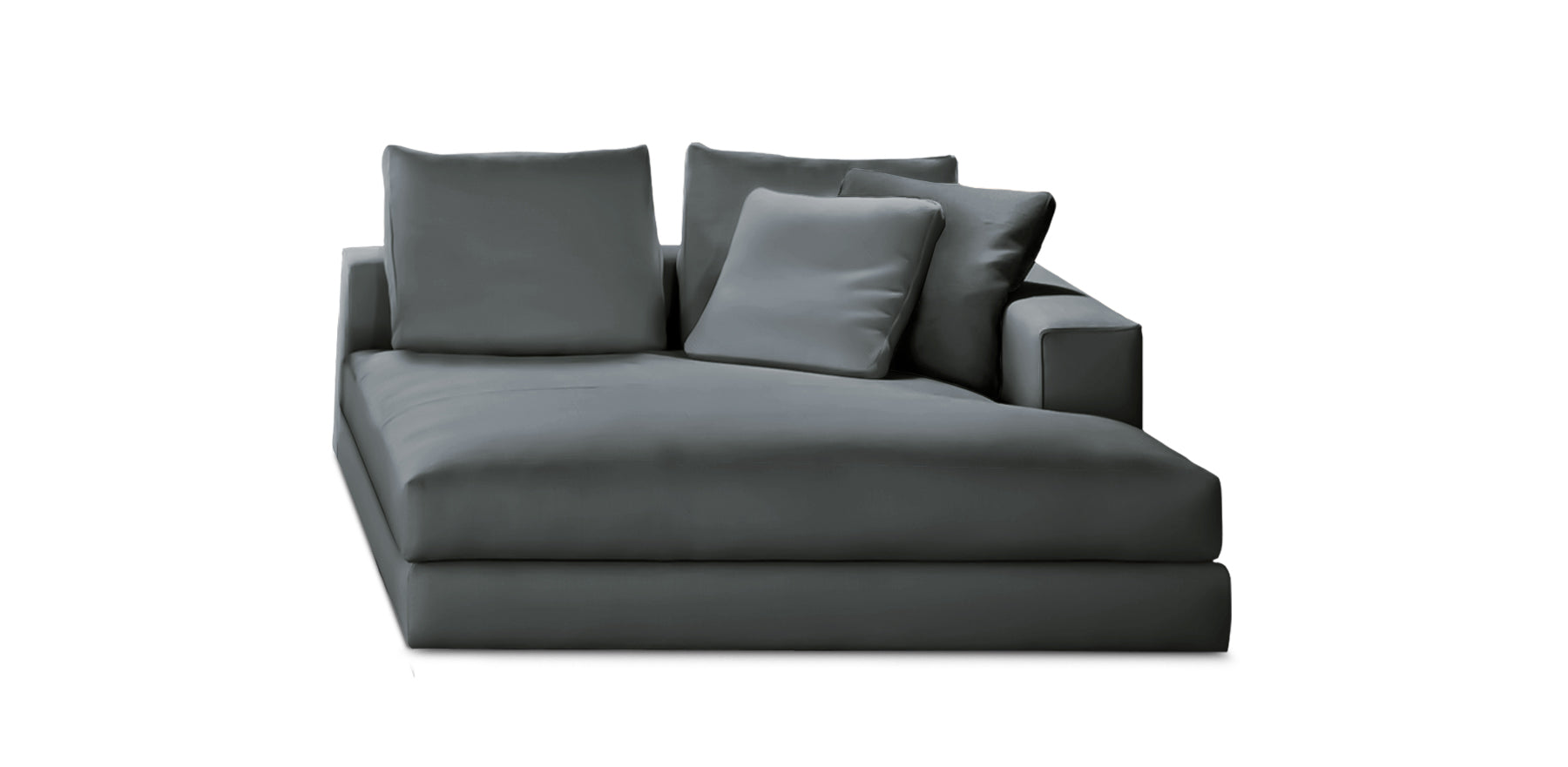 كرسي مانهاتن تشيز لونج مخملي 160