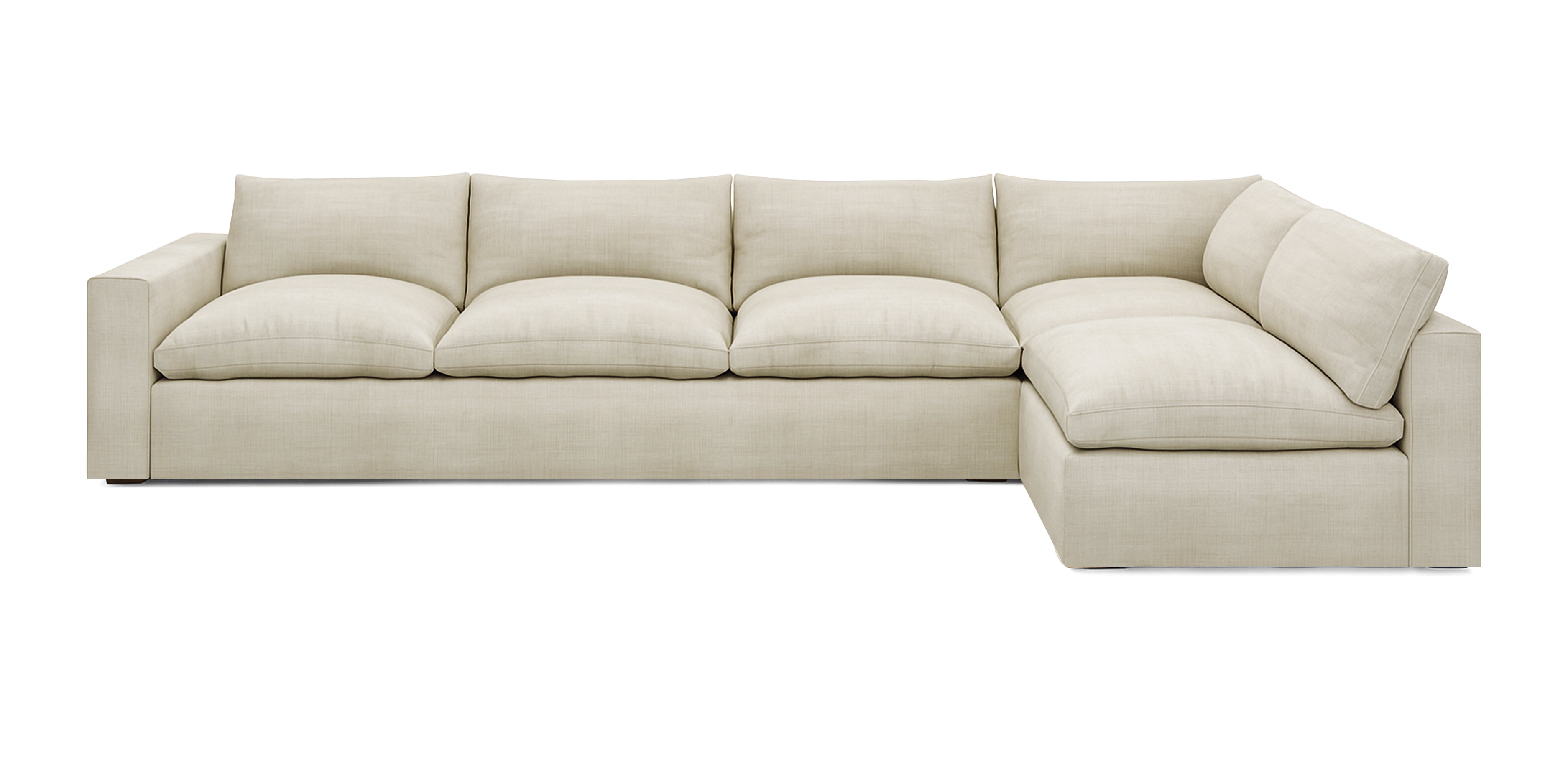 أريكة Mellow 368 Linen على شكل حرف L