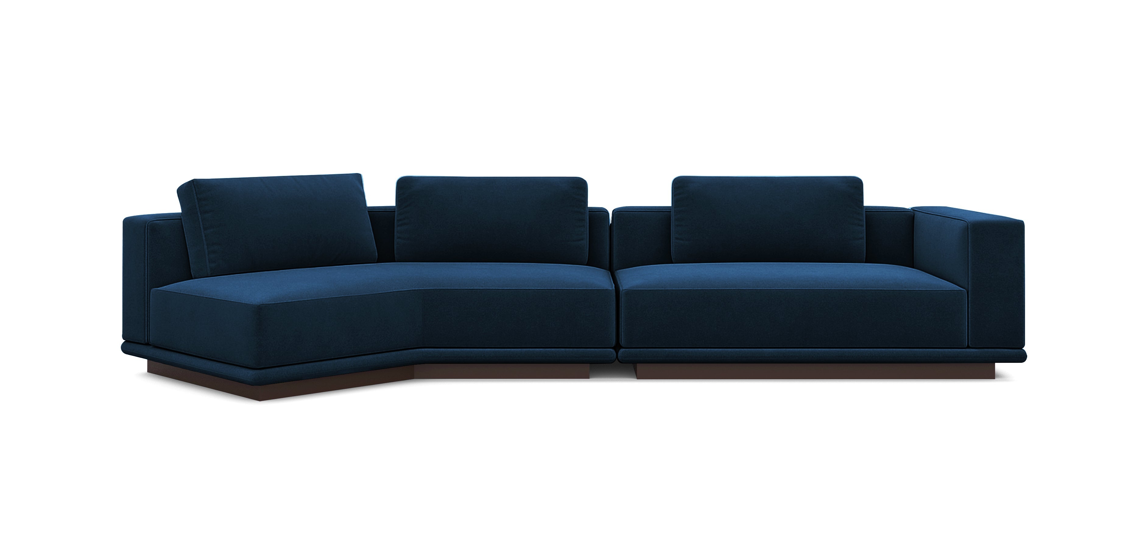 أريكة نوبو 359 المخملية المائلة