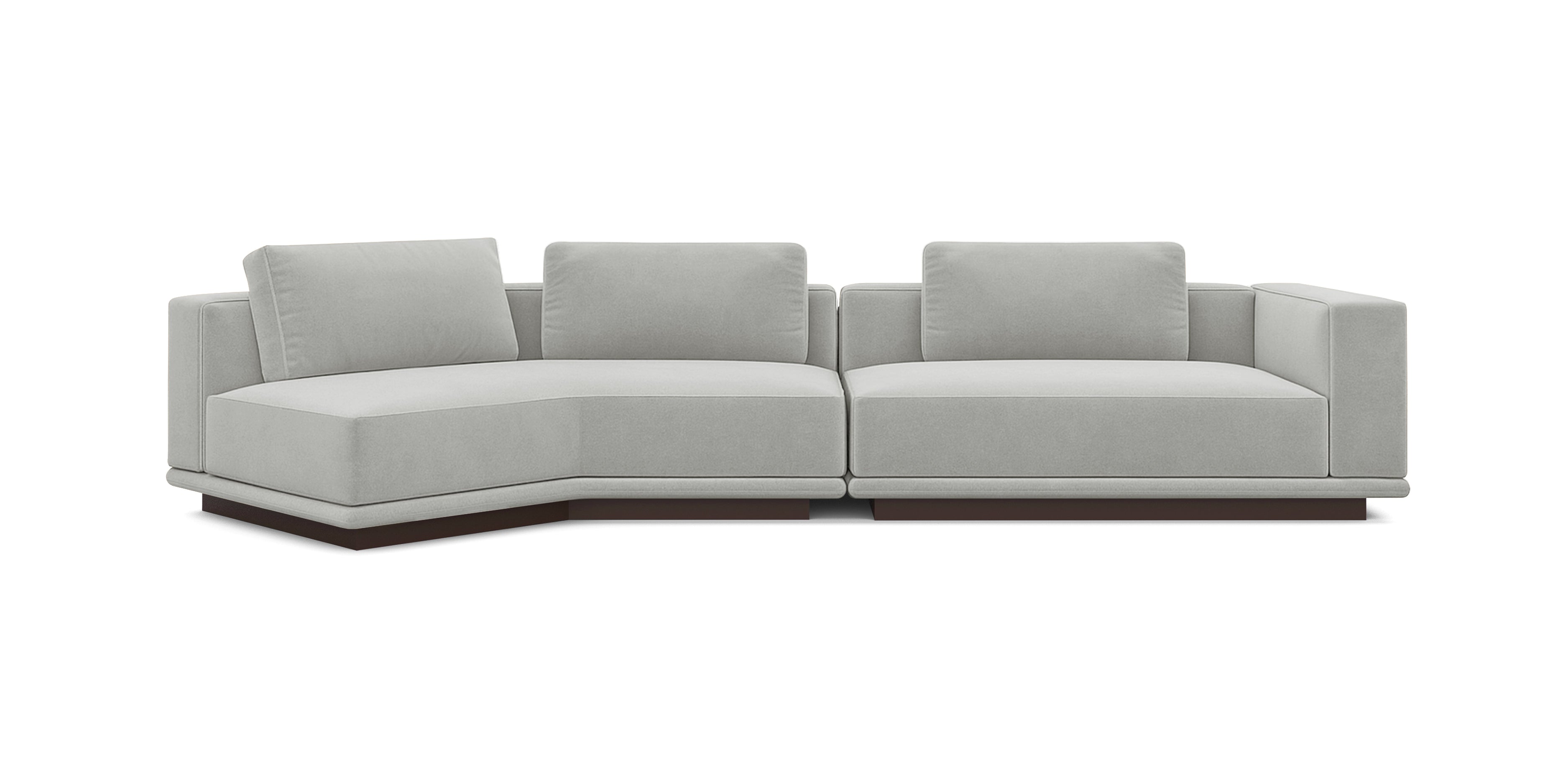 أريكة نوبو 359 المخملية المائلة