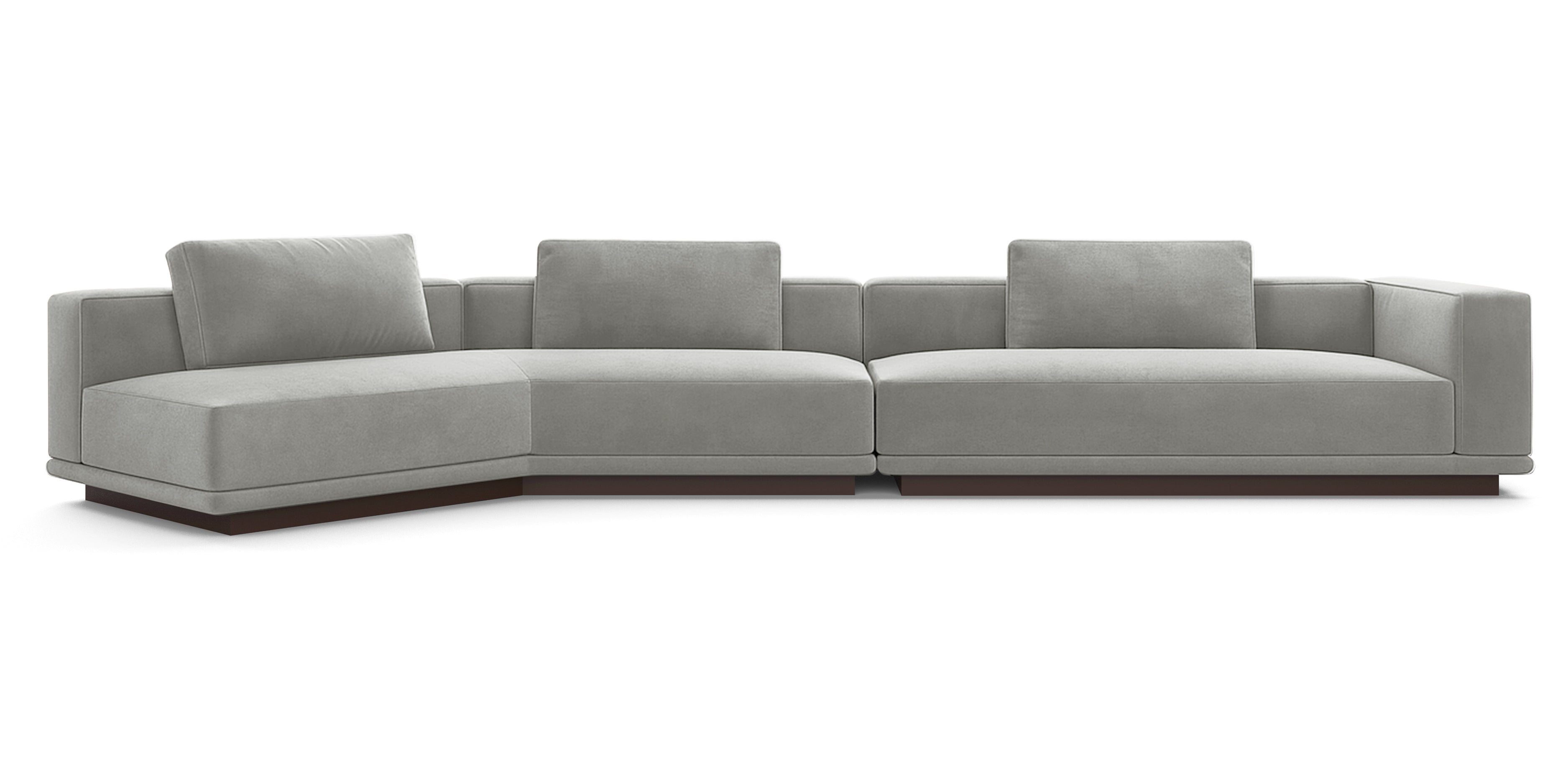 أريكة نوبو 450 المخملية المائلة