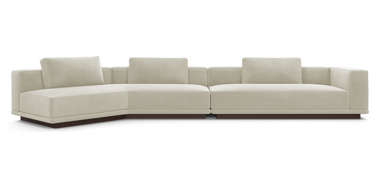 أريكة نوبو 450 المخملية المائلة