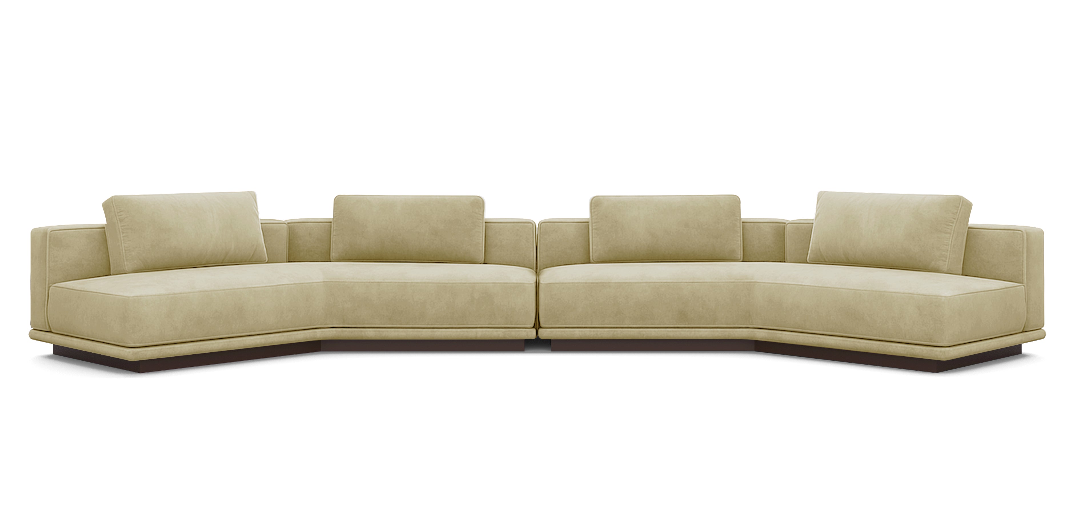 أريكة نوبو 500 المخملية المائلة