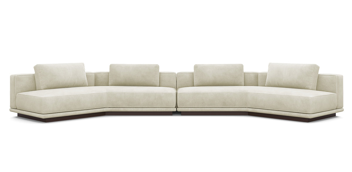 أريكة نوبو 500 المخملية المائلة