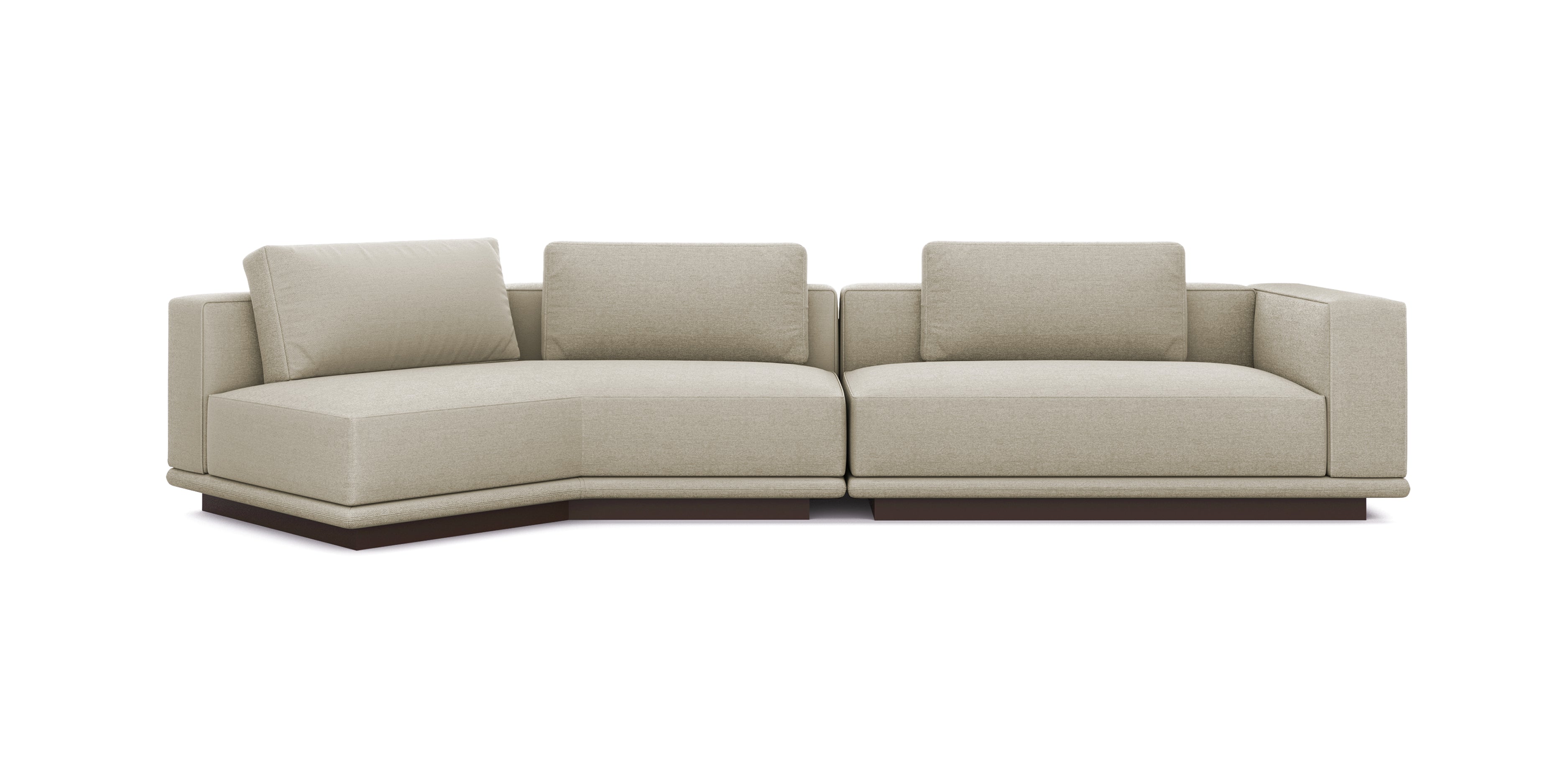 أريكة نوبو 359 المائلة المصنوعة من الكتان