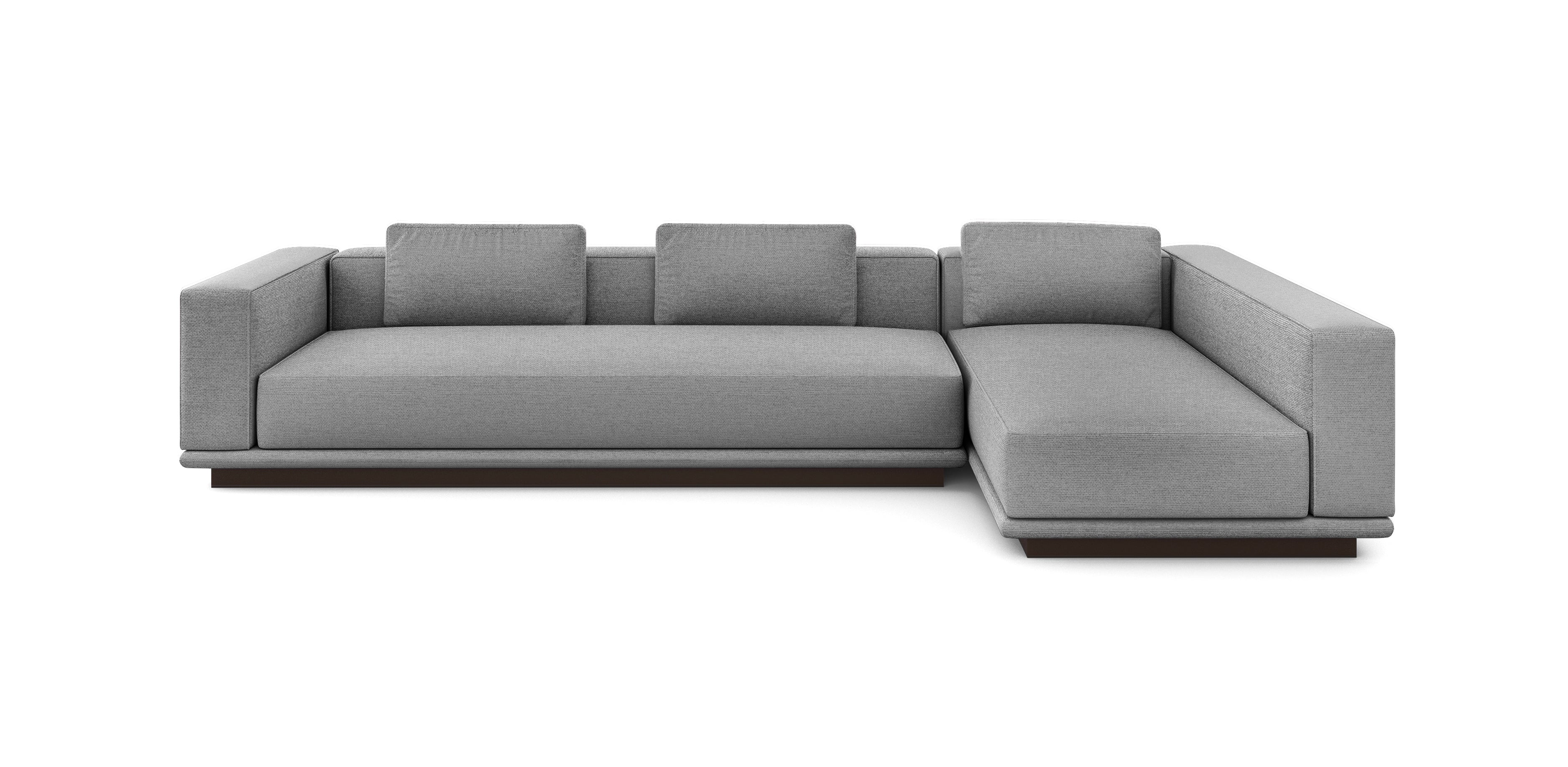 أريكة نوبو 352 الكتانية على شكل حرف L