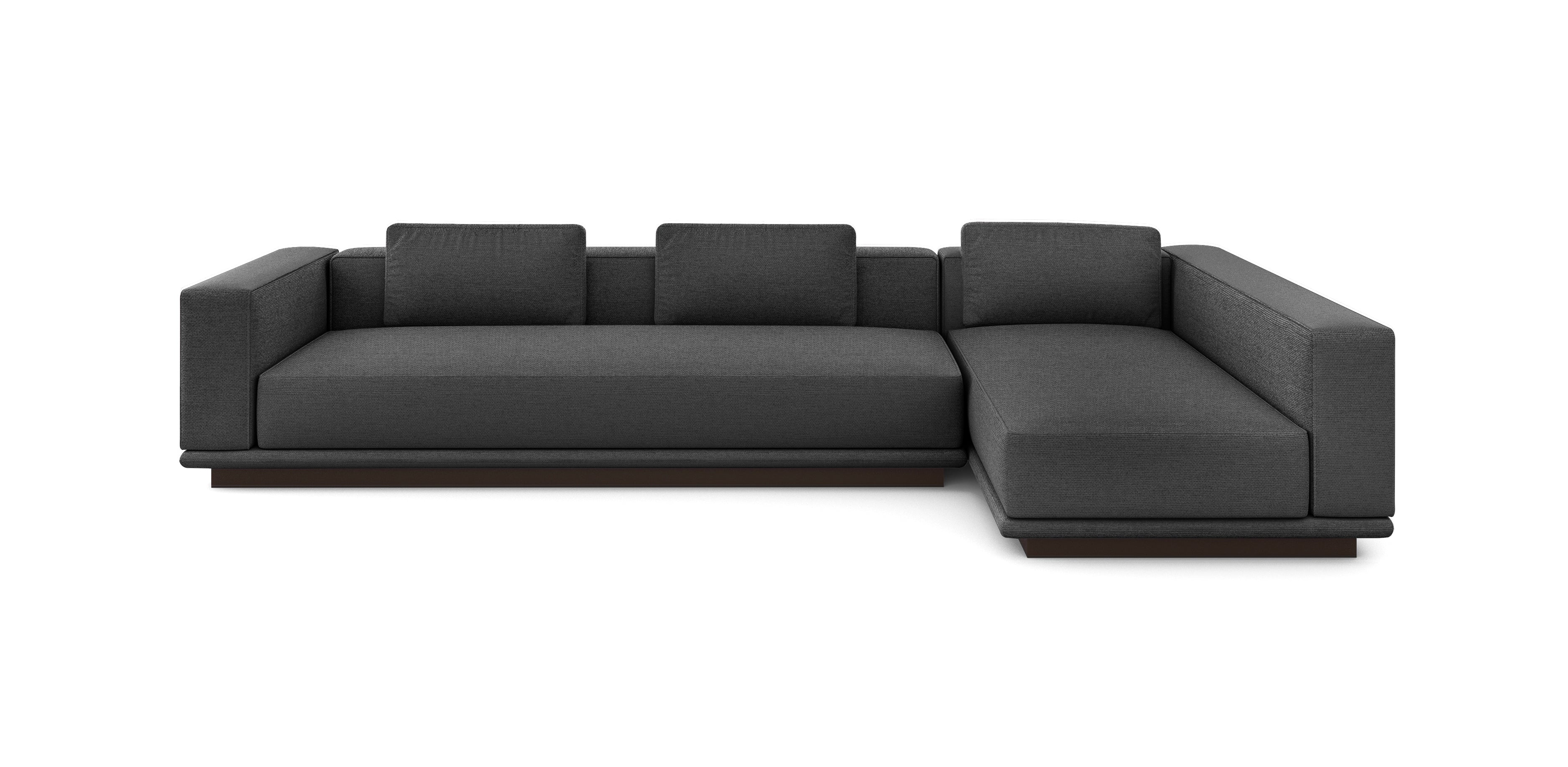 أريكة نوبو 352 الكتانية على شكل حرف L