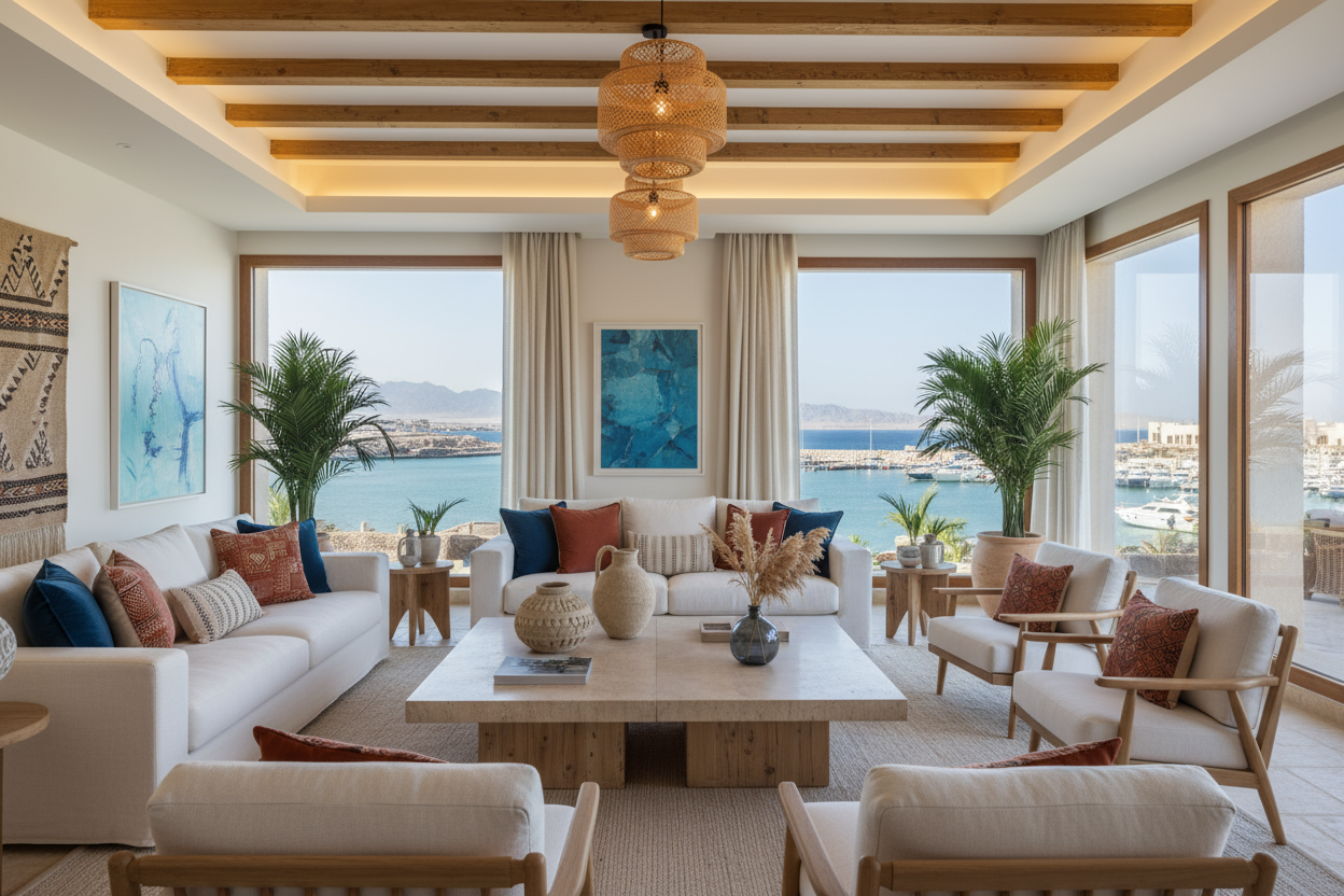 chalet in EL GOUNA EGYPT decorated and furnished  