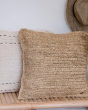 Square Raffia Cushion