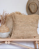 Square Raffia Cushion