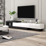 Modern Extendable Wooden TV Cabinet Console